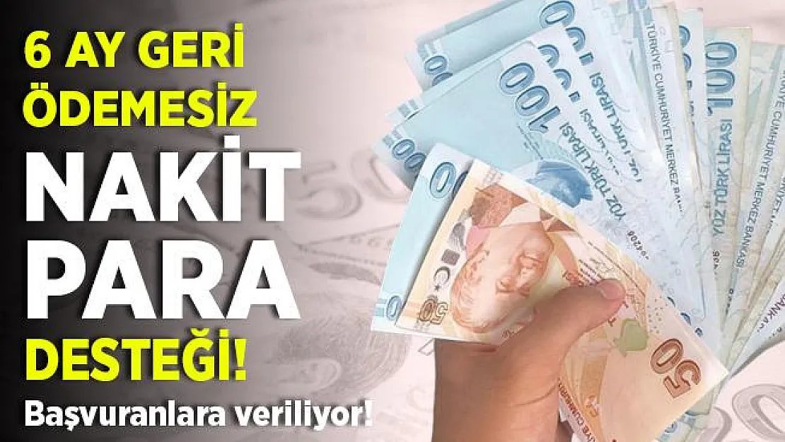 Nakit ihtiyacı olanlar dikkat! Ziraat Bankası'ndan dev destek! Başvuranlara 6 ay geri ödemesiz 10 bin TL kredi!