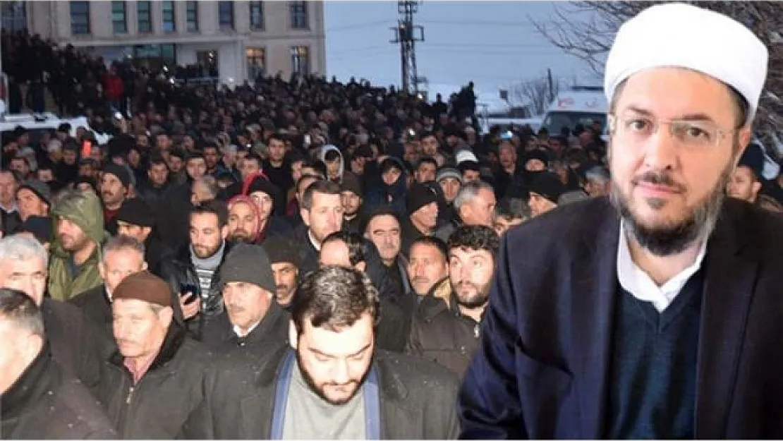 Nakşibendi Şeyhi Abdulkerim Çevik'in cenazesine binlerce kişi katıldı