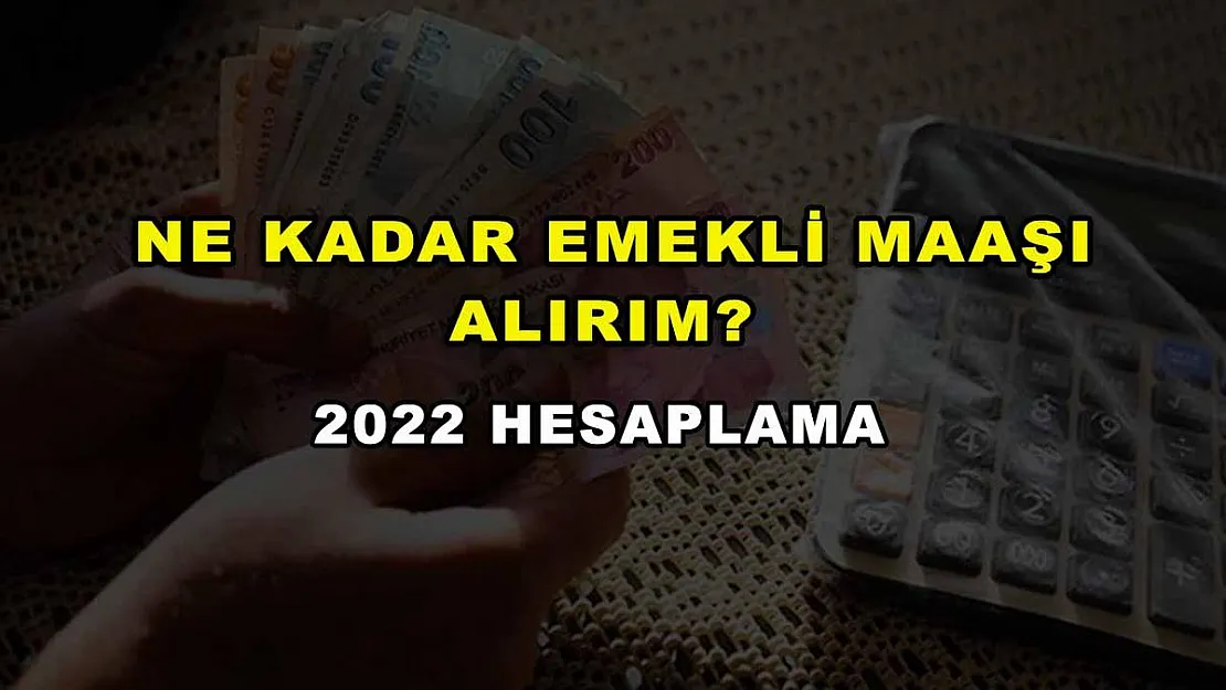 Ne Kadar Emekli Maaş Alırım? 2022 Hesaplama