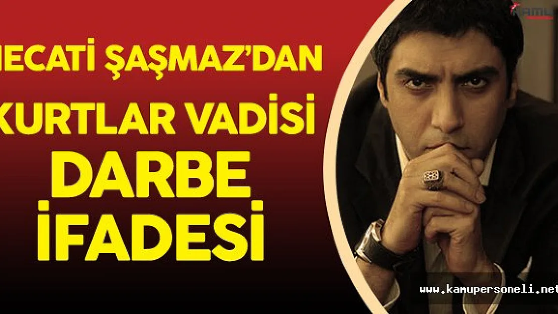 Necati Şaşmaz 'Kurtlar Vadisi Darbe' Yüzünden İfade Verdi