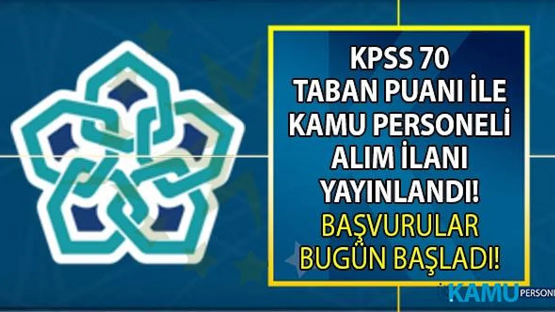 Necmettin Erbakan Üniversitesi KPSS 70 ile 6 sözleşmeli personel alım ilanı yayınladı!