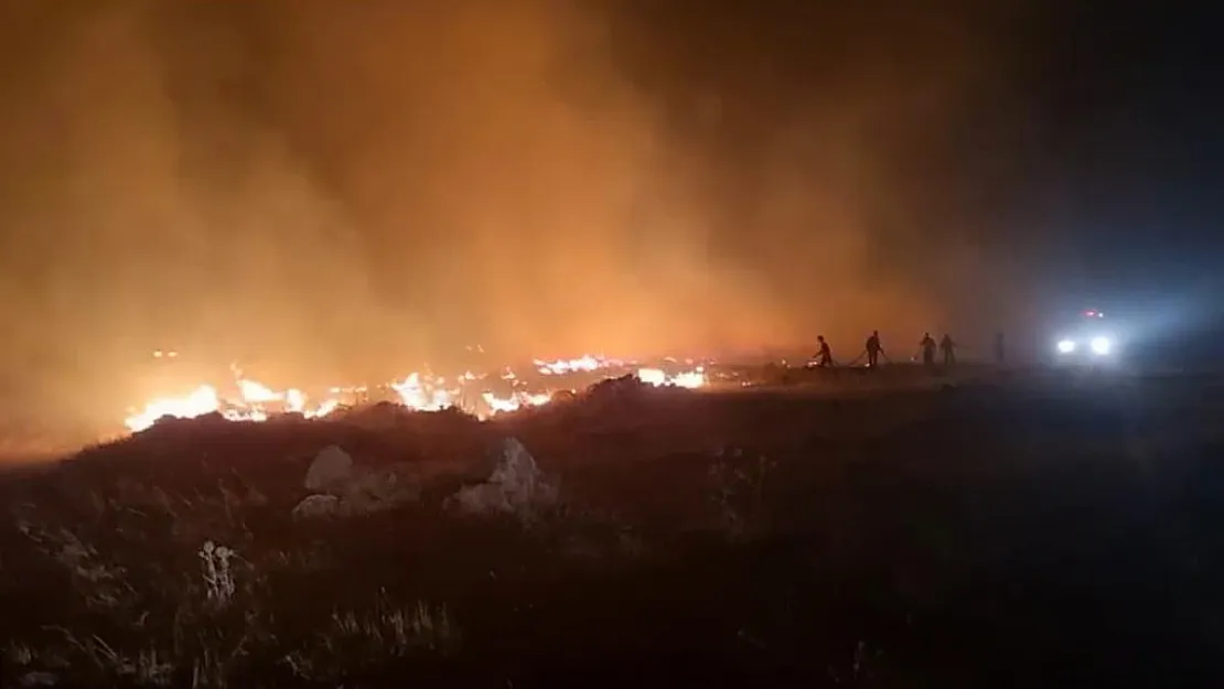 Niğde'de Mera Yangını: 500 Hektar Kül, 3 İtfaiyeci Yaralı
