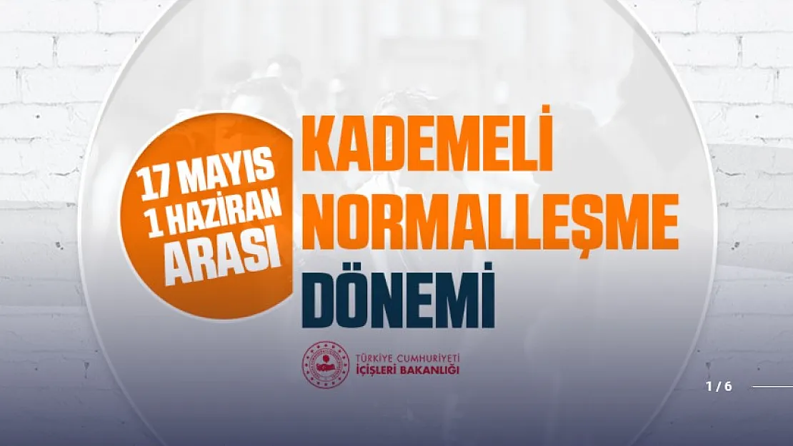 Normalleşme genelgesi yayınlandı! Hafta içi sokağa çıkma kısıtlaması yeniden