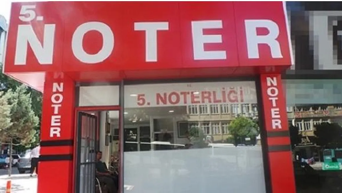 Noter atama duyurusu yapıldı! Resmi Gazete'de yayınlandı!