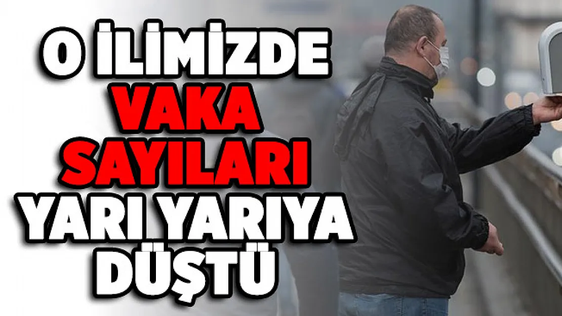 O ilimizde vaka sayılarında rekor düşüş!