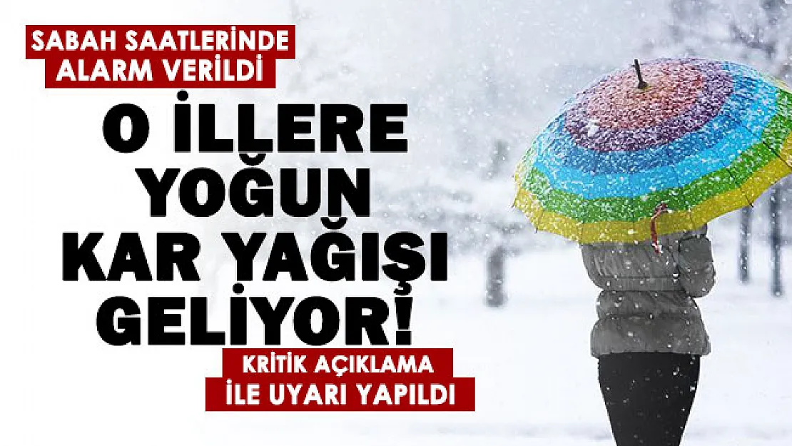 O illerde sel, su baskını ve yoğun kar yağışı olacak! Sabah saatlerinde alarm verildi: Bu illerde yaşayanlar hemen önlem alsın