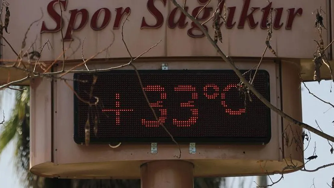 O Kente Yaz Geldi! Termometreler 33 Dereceyi Gösterdi!