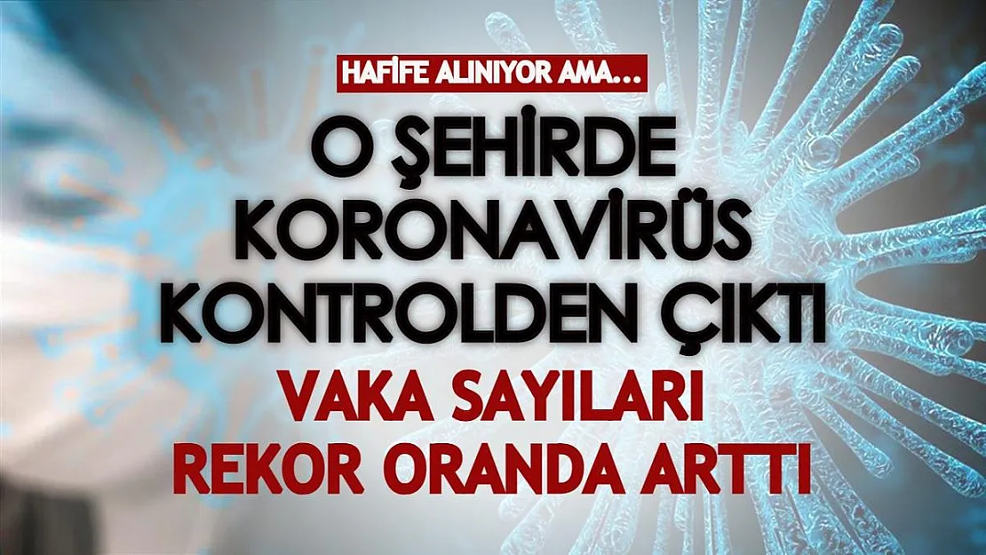 O şehirde koronavirüs kontrolden çıktı! Hafife alınıyor ama vaka sayıları rekor seviyede artıyor