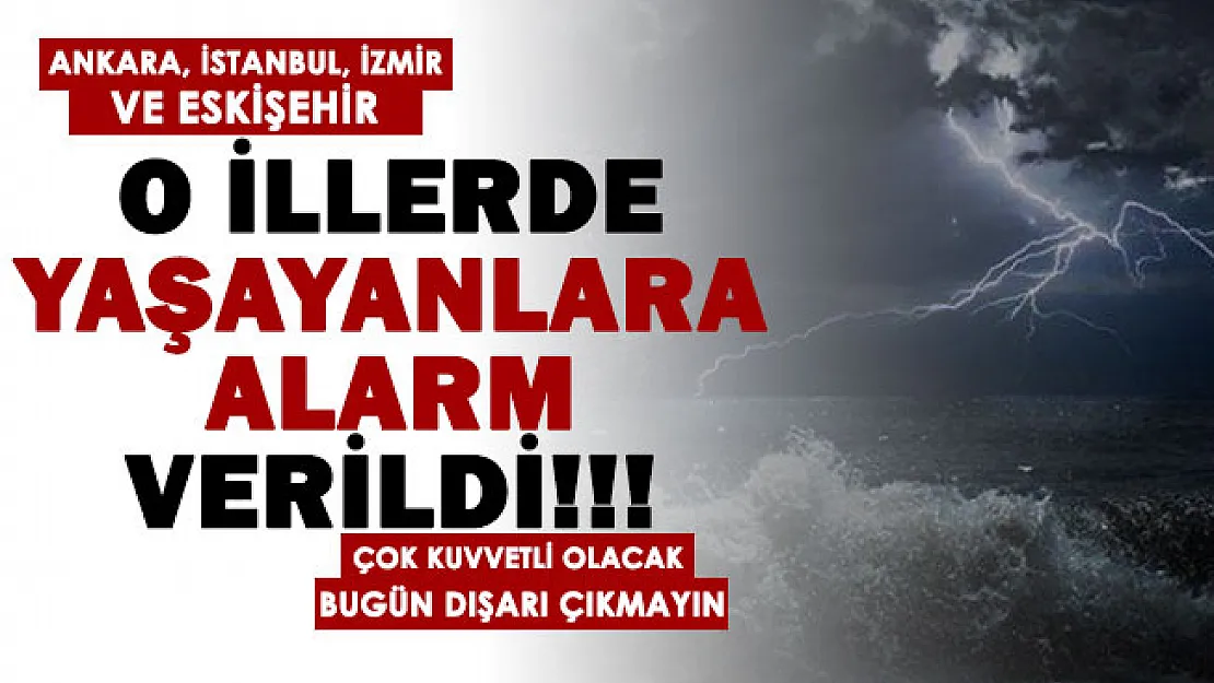 O şehirlerde yaşayanlara flaş uyarı yapıldı: Sabah saatlerinde alarm verilerek duyuruldu! Ankara, İstanbul, İzmir, Eskişehir dikkat...