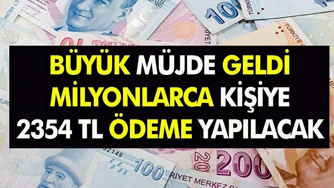 Ödeme bekleyenlere Bakan duyurdu: Kimlik numarasının sonu 0, 1, 2, 3, 4, 5, 6, 7, 8 ve 9 olanların hesabına yarın 2 bin 354 TL yatırılacak!
