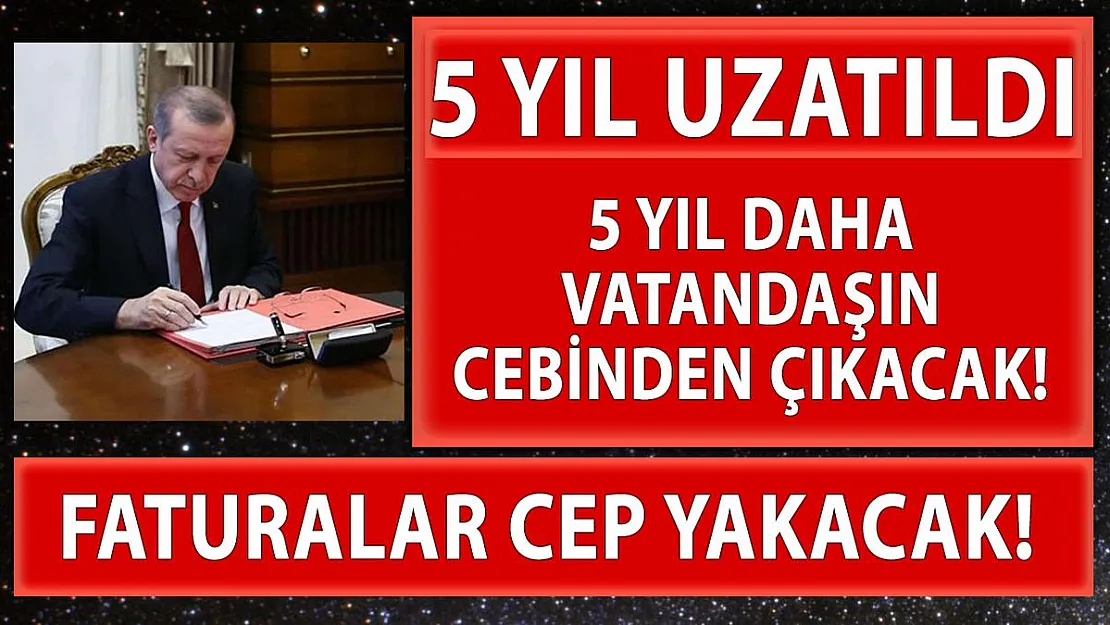 Ödenmeyen faturalar 5 yıl daha vatandaşın cebinden çıkacak!