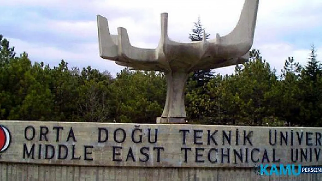 ODTÜ 29 Akademik Personel Alacak