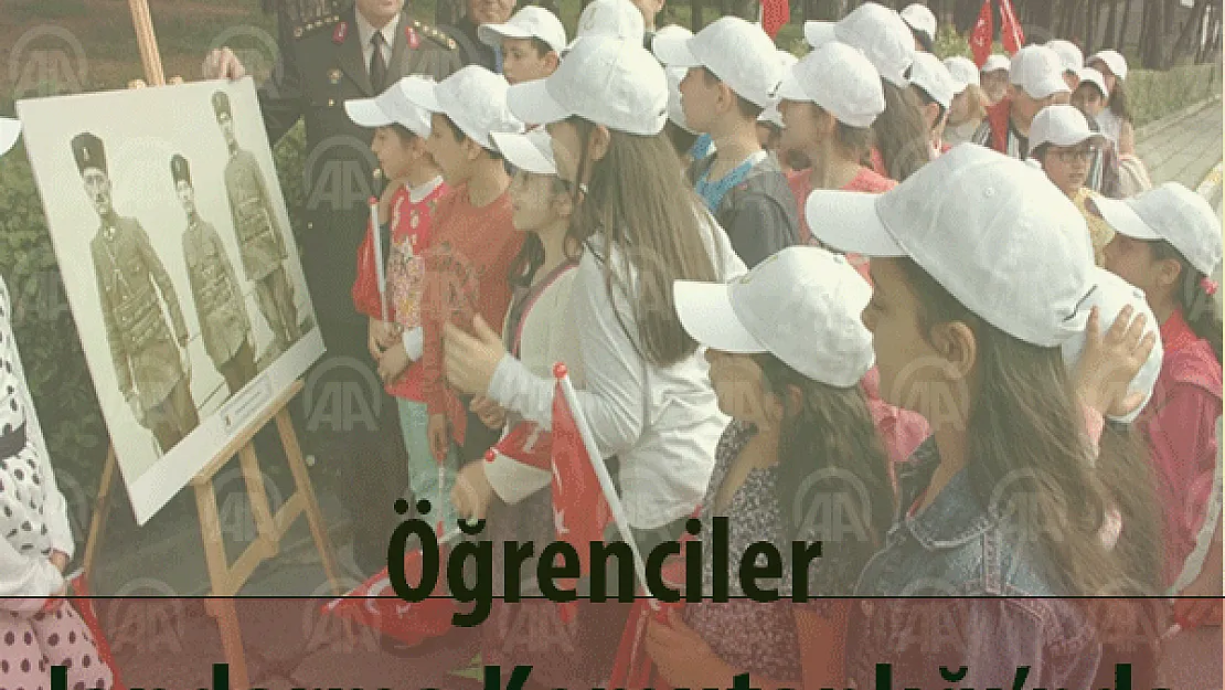 Öğrenciler Jandarma Komutanlığı'nı Ziyaret Ettiler
