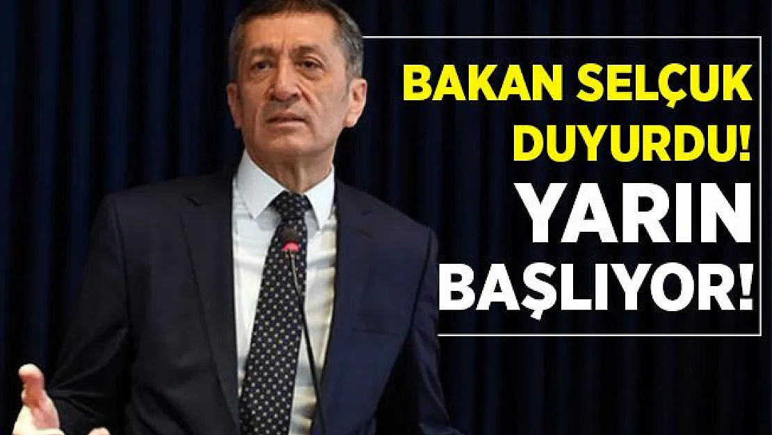 Öğrenciler ve velileri yakından ilgilendiriyor! Yarın başlıyor!