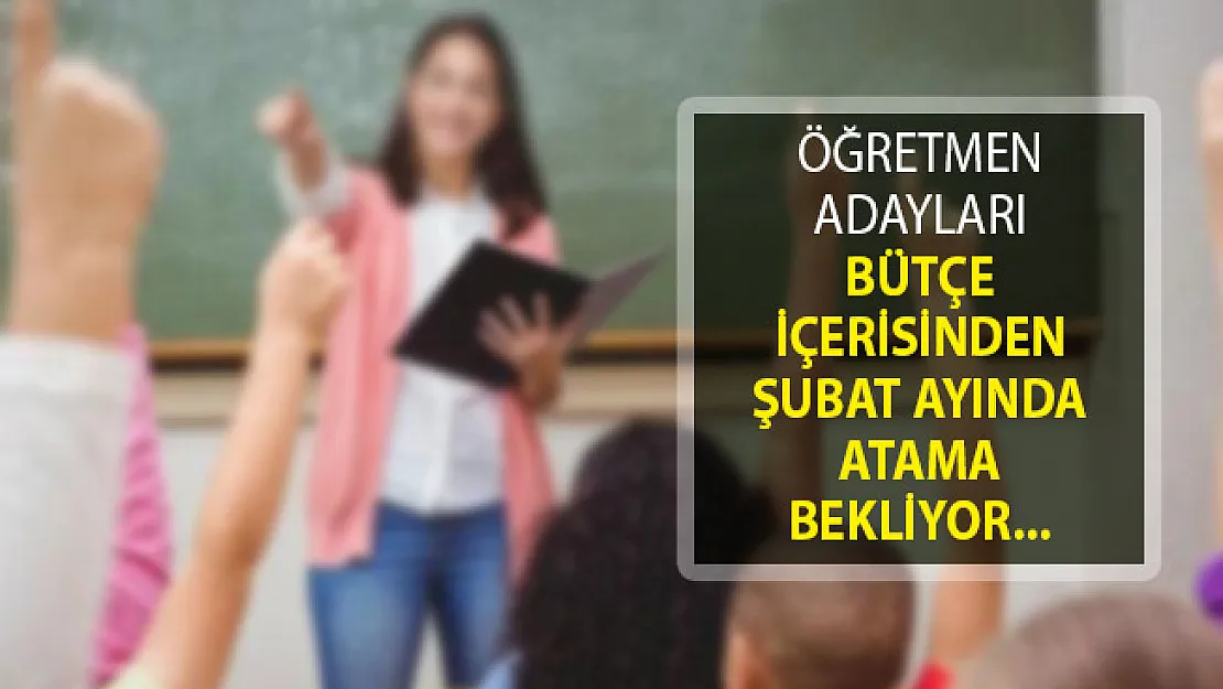 Öğretmen Adayları MEB Bütçesinden Şubat Ayında Atama Bekliyor!