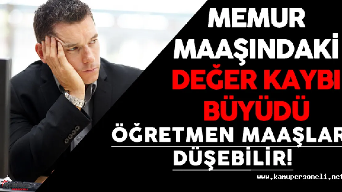 Öğretmen Maaşları Düşebilir! (Memur Maaşları Altın Karşısında Değer Kaybetti)