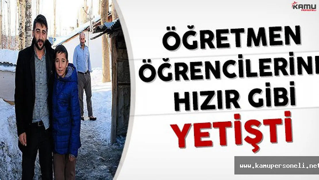 Öğretmen Yardımseverlerin Dikkatini Çekerek Öğrencilerine Hızır Gibi Yetişti