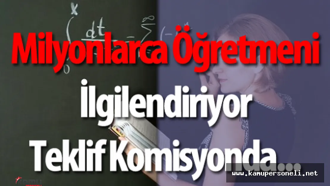 Öğretmenler İçin Fiili Hizmet Süresi Zammı ( Yıpranma Payı ) Teklifi