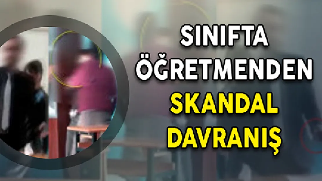 Okulda Skandal Olay ! Öğretmen Öğrencilere Öyle Bir Şey Yaptı Ki Açığa Alındı