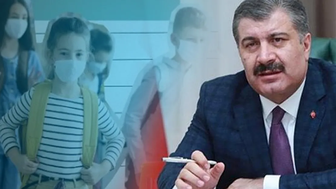 Okulların açılması hakkında Sağlık Bakanı Koca'dan yeni açıklama!