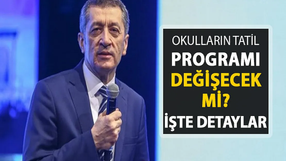 Okulların Tatil Programı Değişiyor Mu? Bakan Selçuk Açıkladı