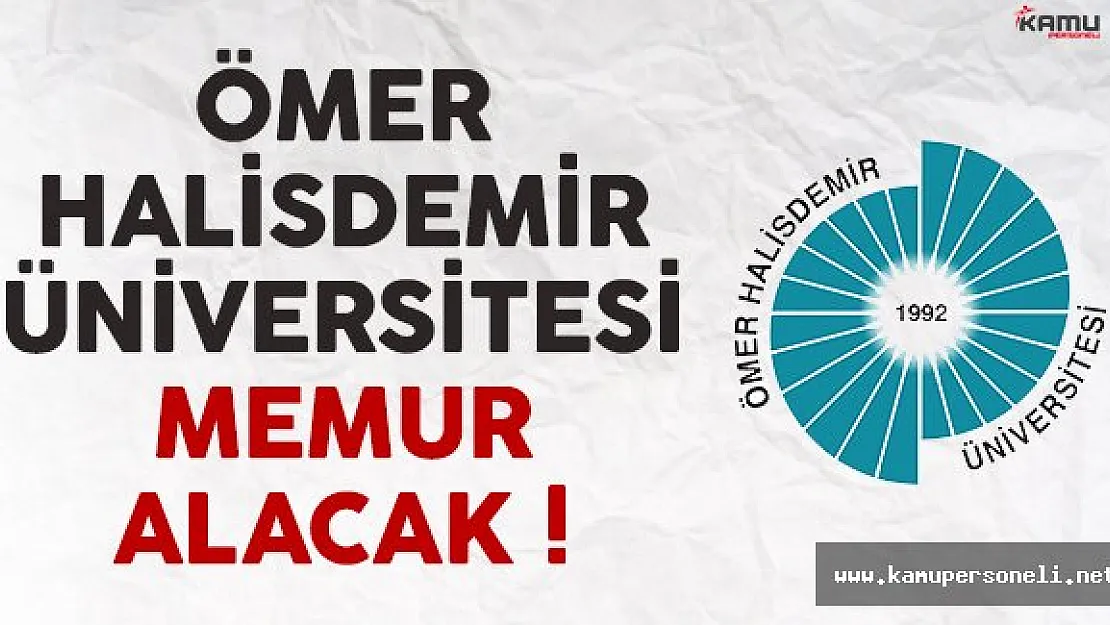 Ömer Halisdemir Üniversitesi avukat (memur) alımı yapacak