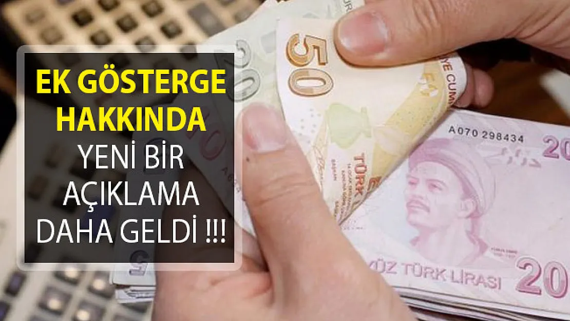 Önder Kahveci'den Ek Gösterge Hakkında Yeni Bir Açıklama Daha Geldi!