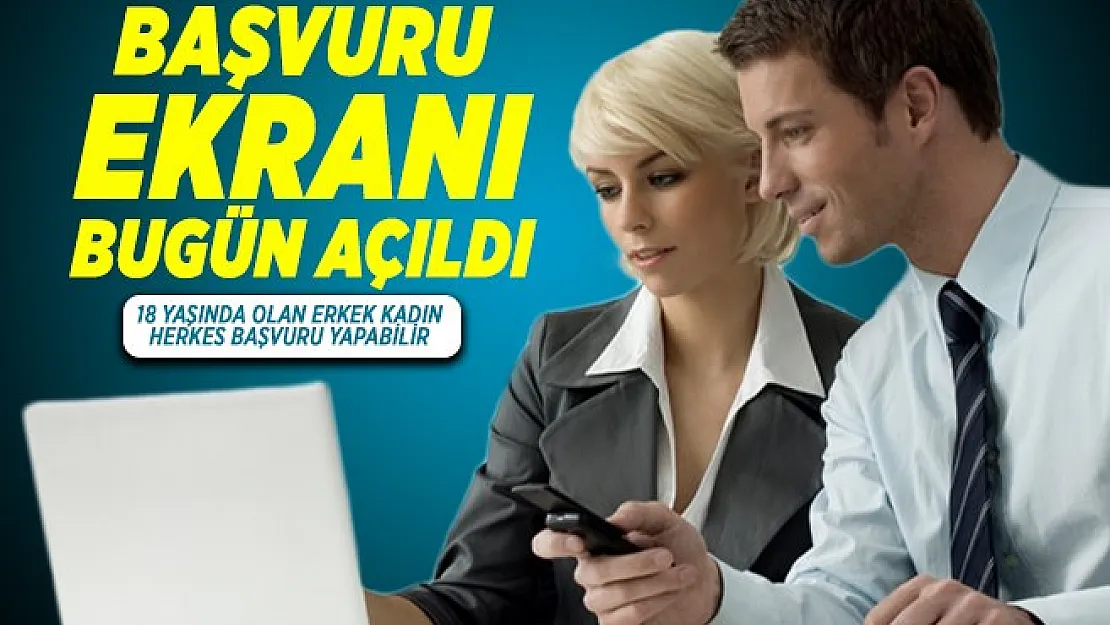 Online başvuru ekranı açıldı: 16.526 işçi, 2.672 temizlik görevlisi ve 1.968 satış danışmanı işe alınacak! 18-60 yaş arası en az ilköğretim mezunları..