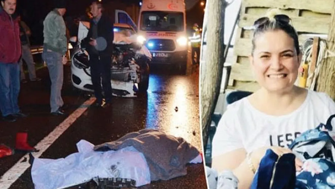 Ordu Fatsa'da otomobilin çaptığı kadın feci şekilde can verdi