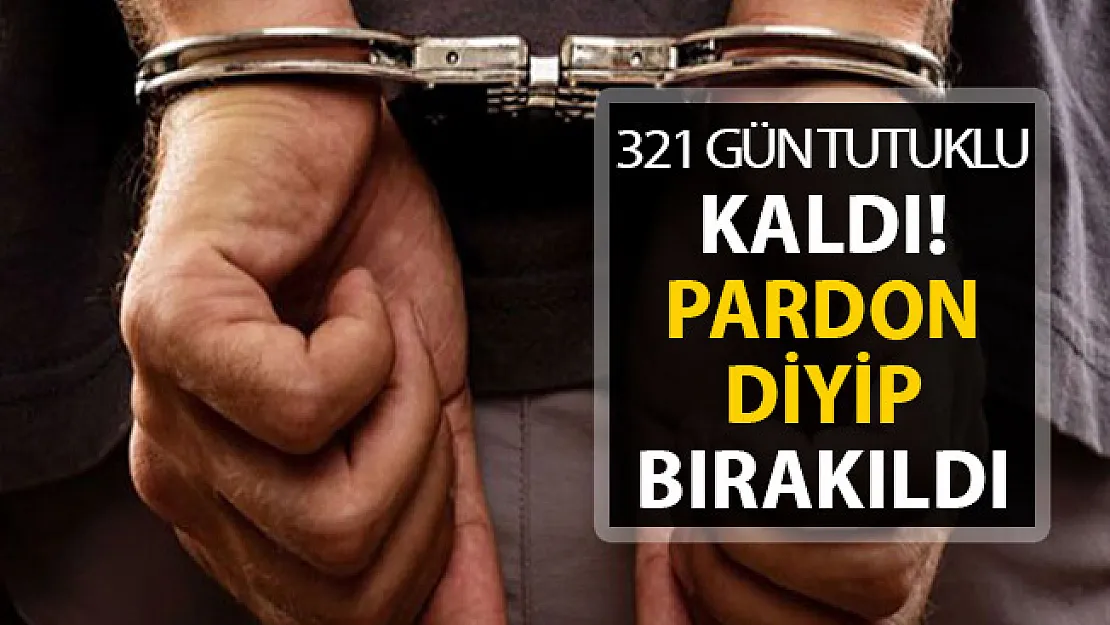 Örgüt Üyeliğinden 321 Gün Tutuklu Kalan Öğrenci Pardon Denilerek Serbest Bırakıldı