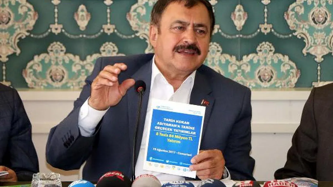 Orman Bakanı Eroğlu'ndan Adıyaman'daki Ballara Övgü