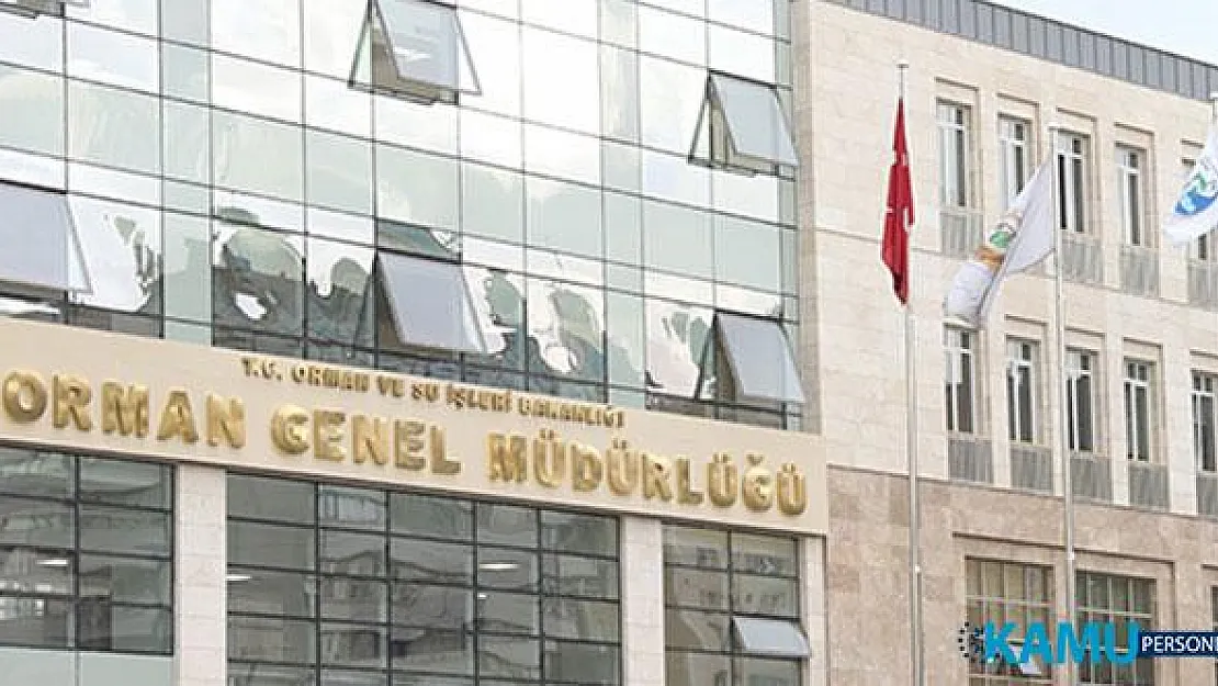 Orman Genel Müdürlüğü (OGM) 380 Mühendis, 358 Tekniker, 5 Mimar ve 4 Mütercim Kadrosu İçin Unvan Değişikliği Sınavı Açtı