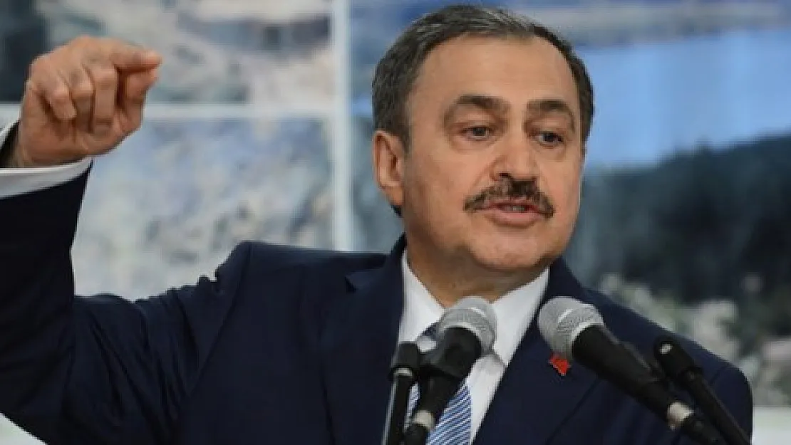 Orman ve Su İşleri Bakanı Veysel Eroğlu'ndan Açıklama