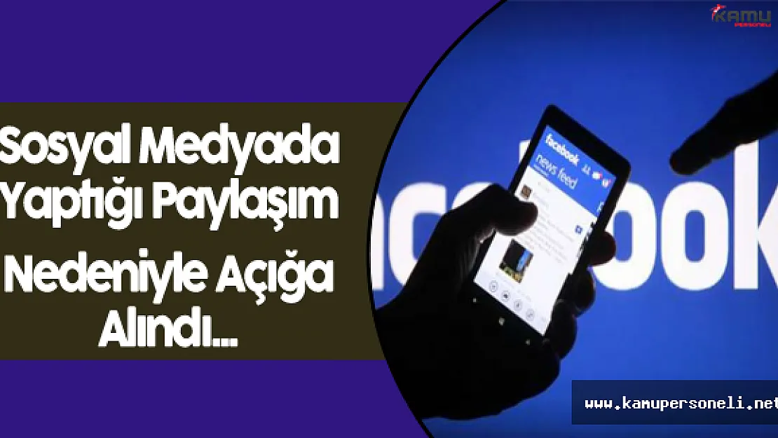 'Örtüsüz Kadın' Paylaşımı Yapan Müdür Açığa Alındı