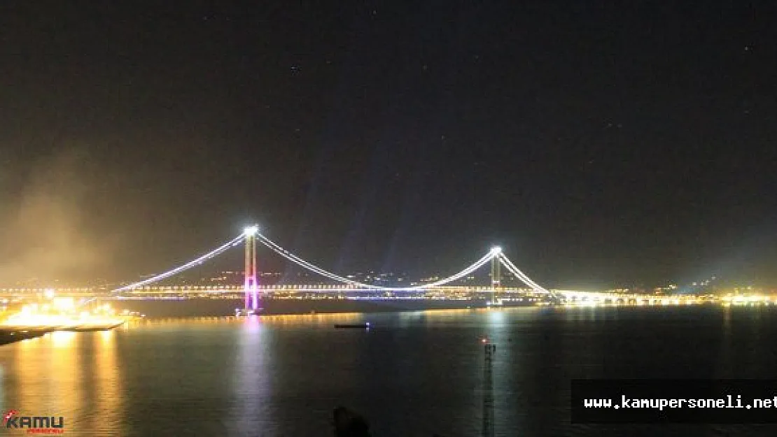 Osmangazi Köprüsü'nde Tatilcilerin Bayram Yoğunluğu