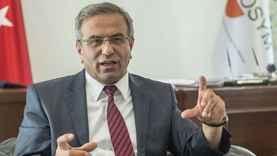 ÖSYM Başkanı KPSS'nin Neden Öne Çekildiğini Açıkladı