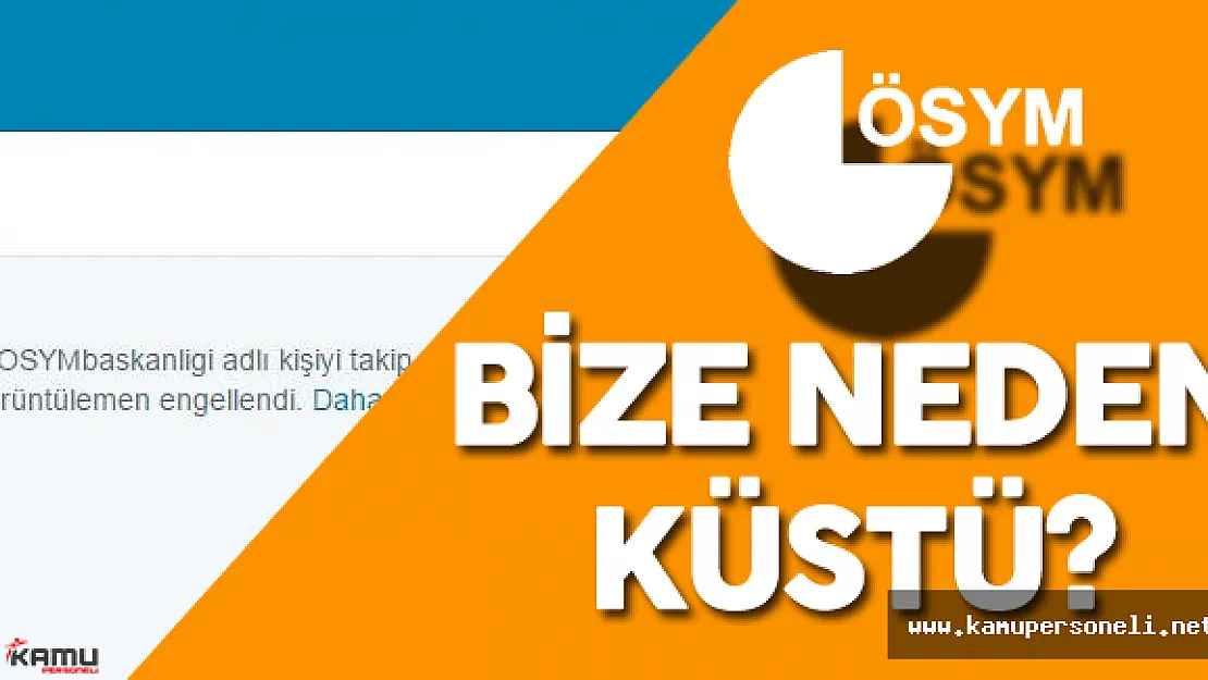 ÖSYM Bize Neden Gücendi? ( KPSS Tercih Ücretleri Konusu Olabilir Mi?)