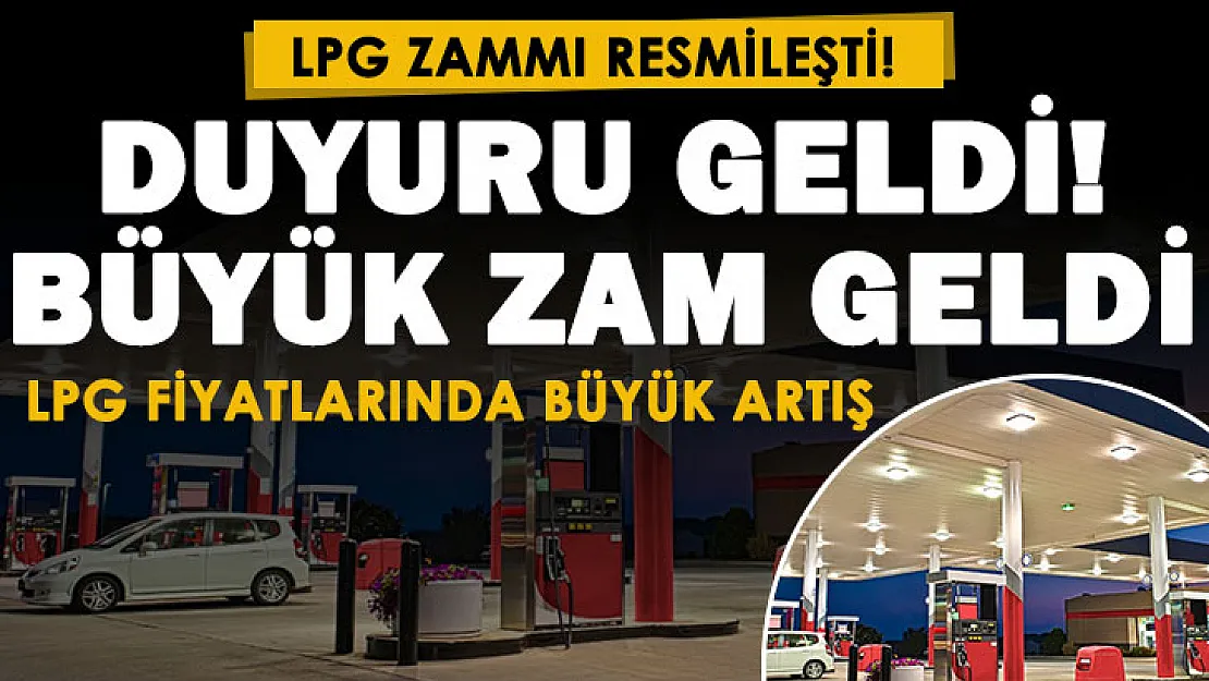 Otomobil sahiplerine kötü haber resmen açıklandı: LPG fiyatlarında resmen büyük zam geldi