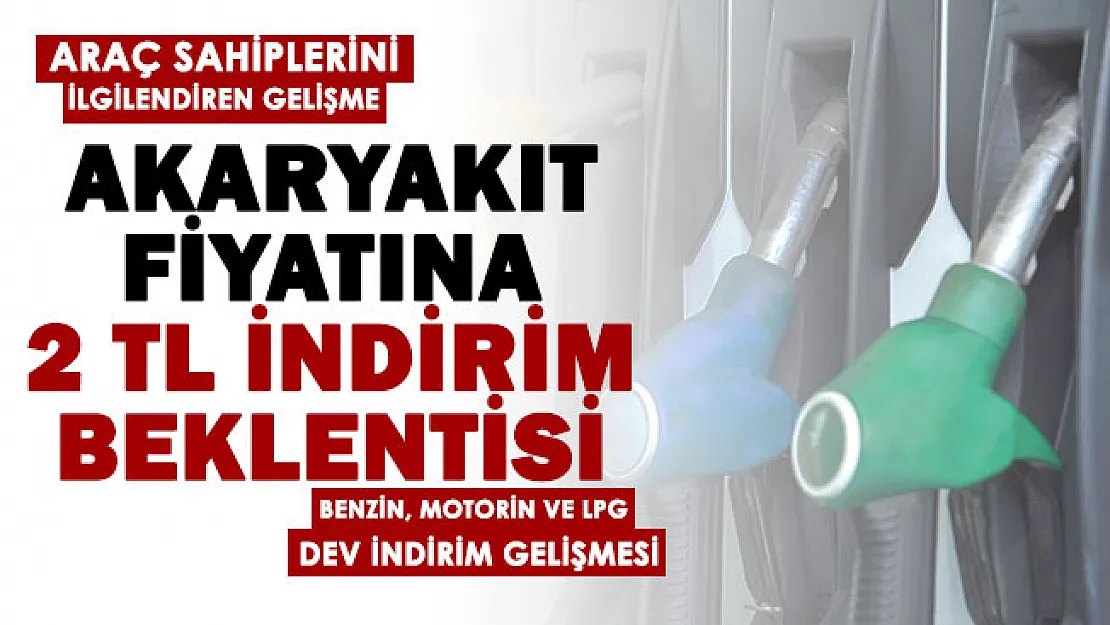 Otomobilinde benzin, motorin veya LPG otogaz yakıtını kullananlar dikkat! Peş peşe büyük zamlar sonrasında akaryakıt fiyatlarına 2 TL indirim...