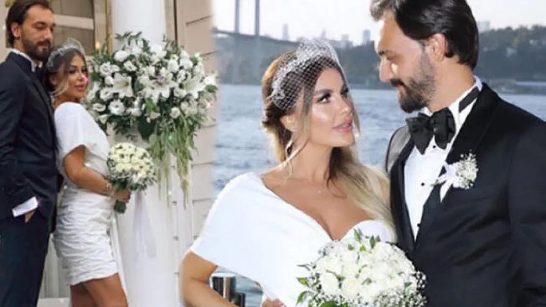 Oyuncu Tuğçe Özbudak ve Melikhan Kılıçarslan evlendi!