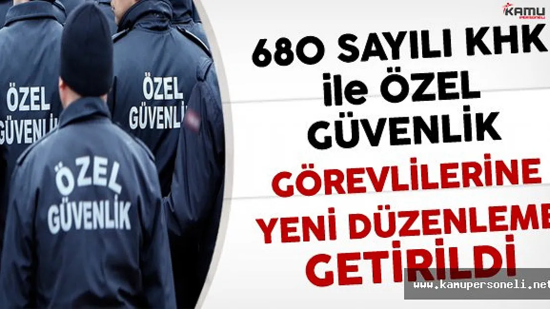Özel Güvenlik Görevlileri Silahlarını Görev Alanı Dışına Çıkaramayacak