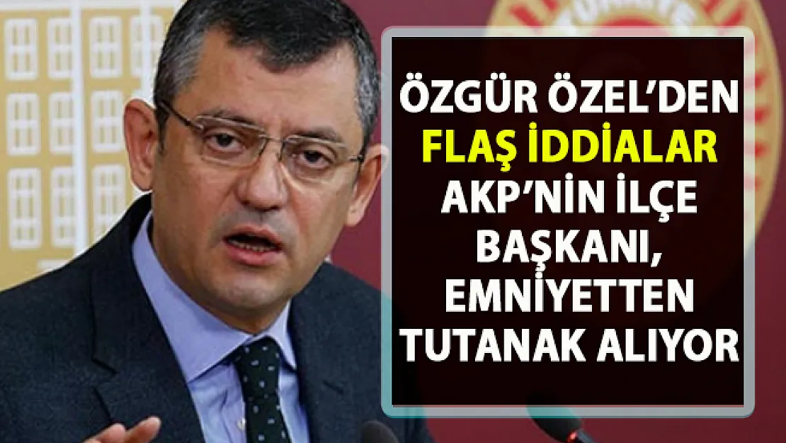 Özgür Özel, canlı yayında AKP'yi çok sert eleştirdi! flaş iddialarda bulundu
