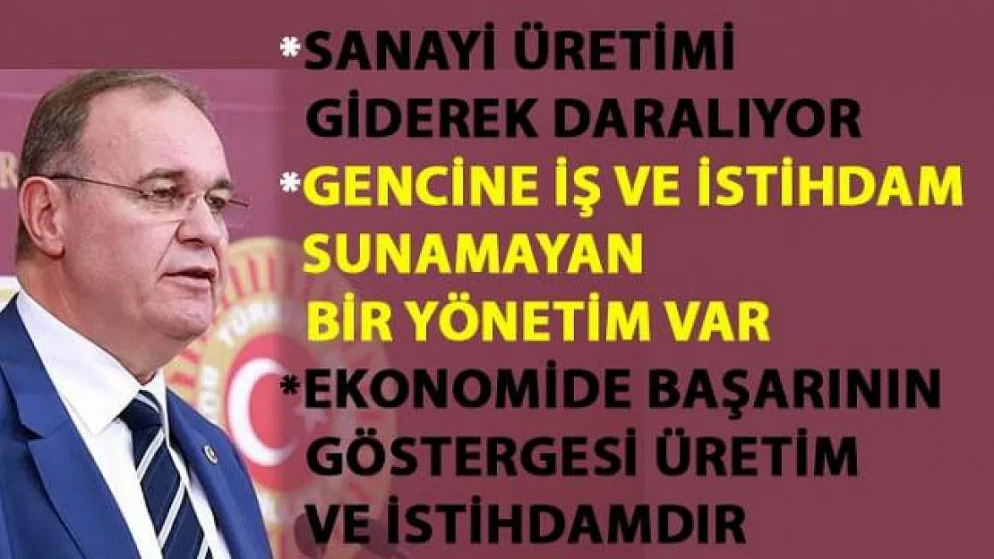 Öztrak, İşsizlik ve Üretim verileri hakkında konuştu