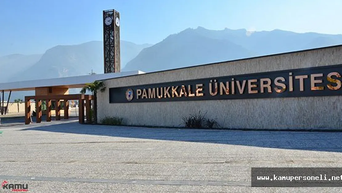 Pamukkale Üniversitesi 18 Sözleşmeli Personel Alıyor