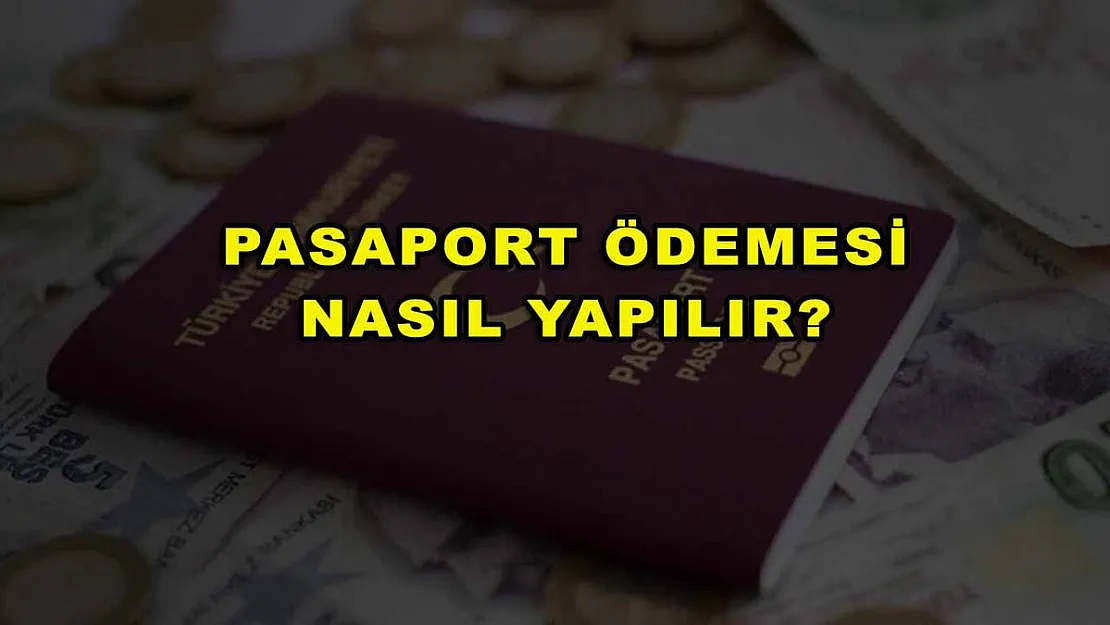 Pasaport Ödemesi Nasıl Yapılır?