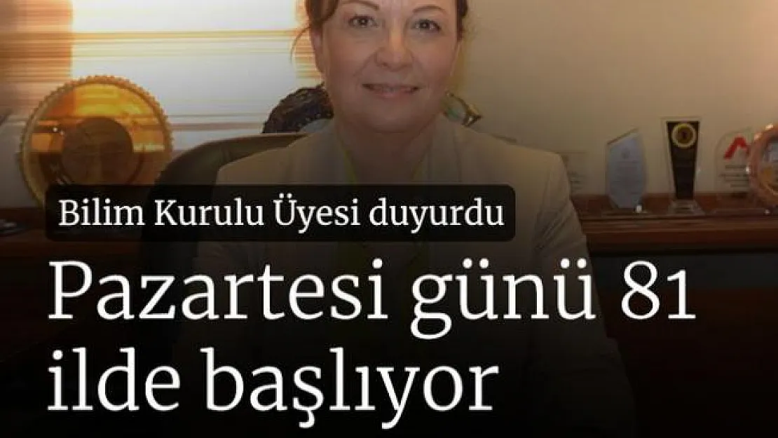 Pazartesi günü 81 ilde başlıyor!