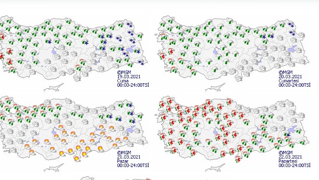 Pazartesi ve Salı ilginç meteorolojik olaylar bizi bekliyor. Sıcaklık 10-14 derece birden artacak!