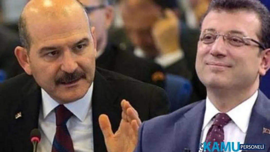 'Pejmürde Ederiz' Sözünden Sonra İçişleri Bakanı Soylu ile İBB Başkanı İmamoğlu Karşılaştı