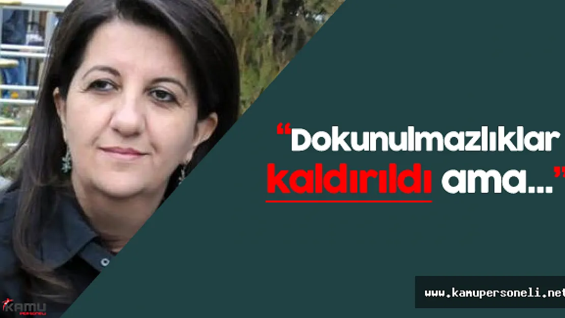 Pervin Buldan: &quotDokunulmazlıklarımız kaldırıldı ancak..."