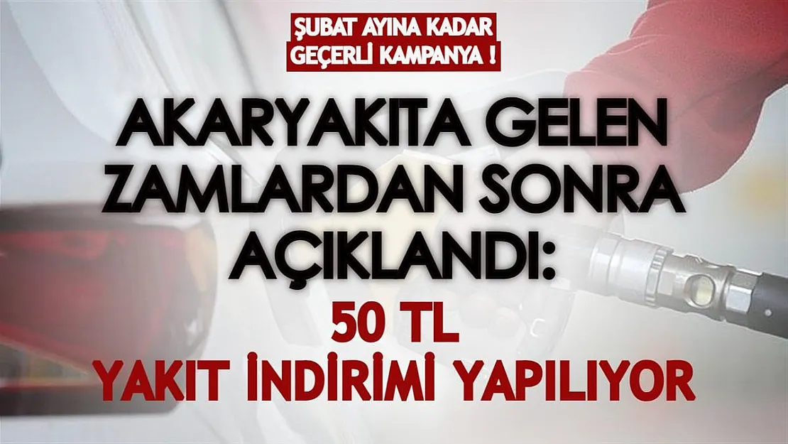 Petrol Ofisi'yle anlaşma sağlandı! 4 kere yakıt alışverişi yapana 50 TL akaryakıt indirimi yapılıyor!